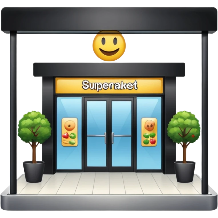 Entrada do Supermercado emoji