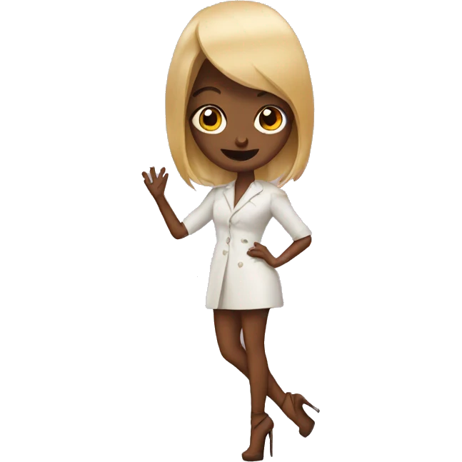 Roach in heels emoji