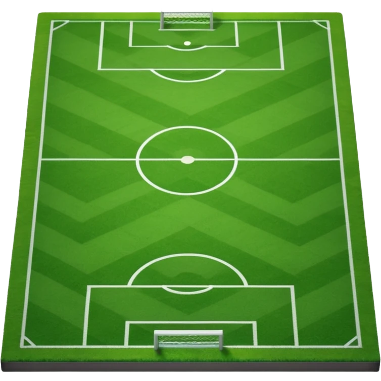 Campo fútbol  3D emoji