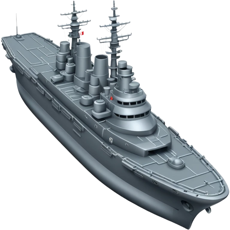 battleship from above emoji