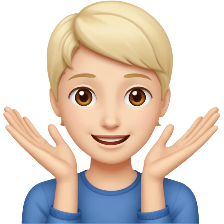 Romance - feeling of excitement associated with love - hands to one side of face emoji