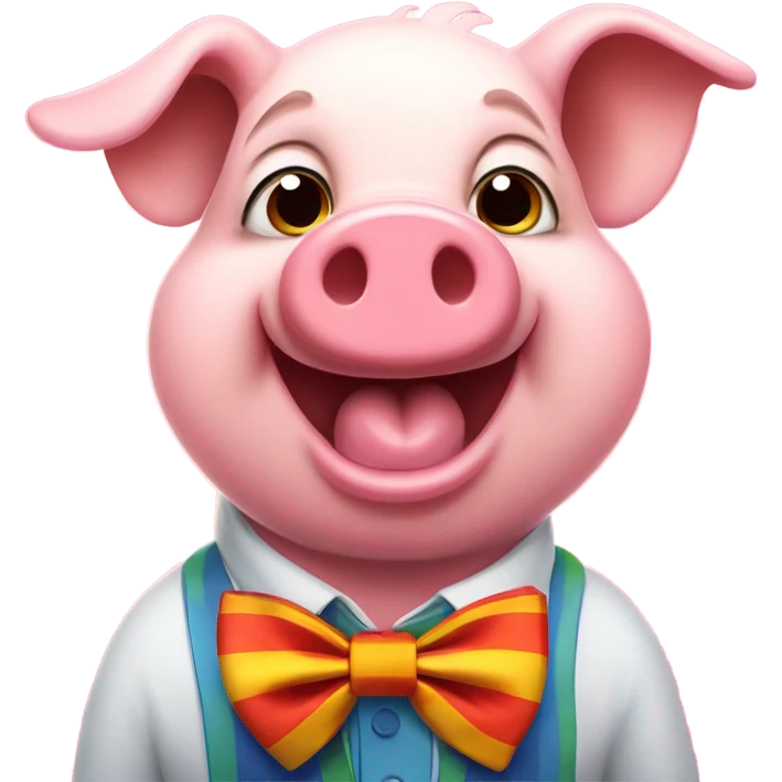 Gay pig emoji
