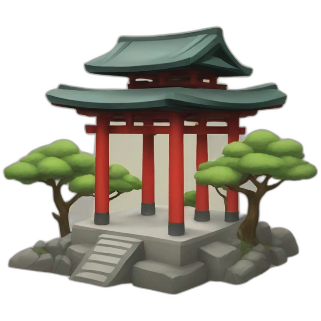 Shinto shrine emoji