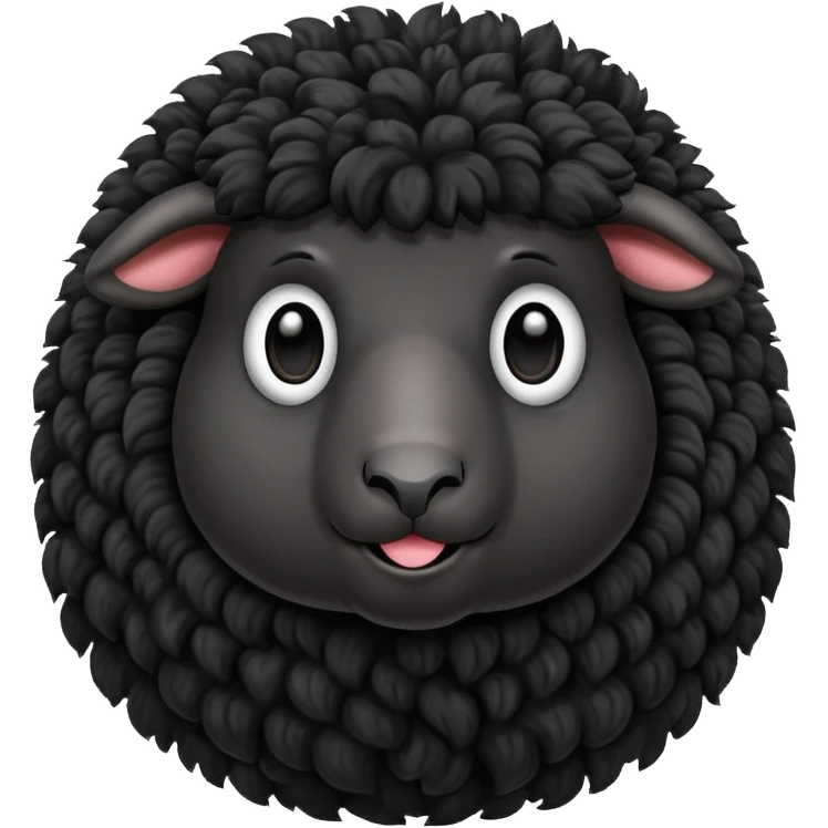 black sheep  emoji