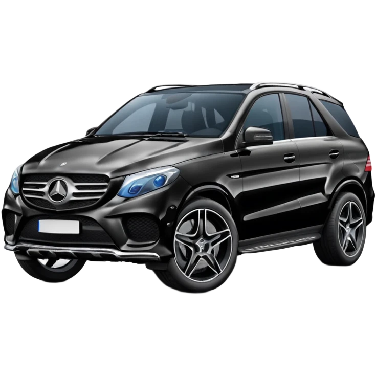 black mercedes gle emoji