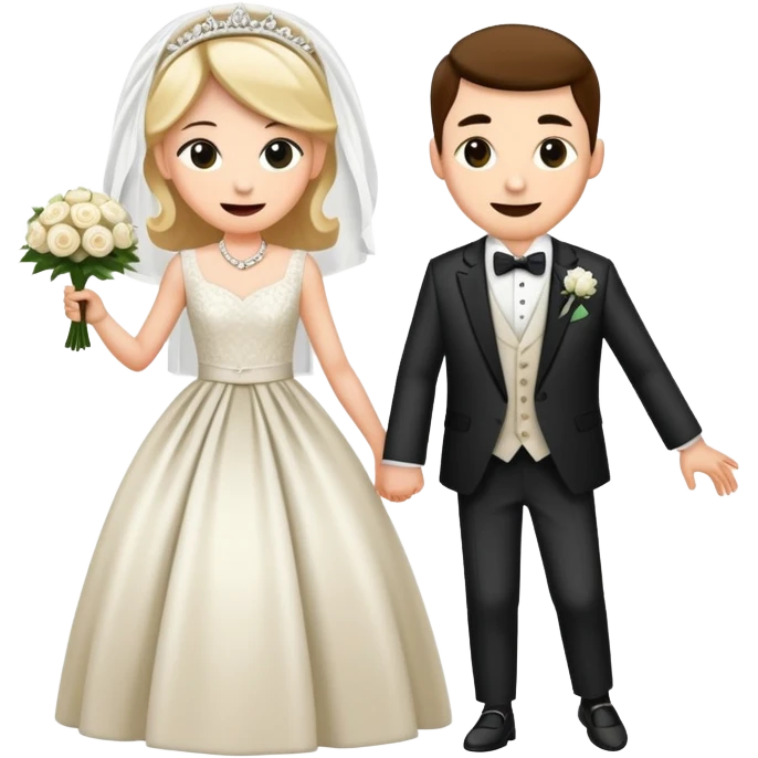 Person in fancy clothes sneaking into a wedding ceremony with a mischievous grin, uninvited guest emoji