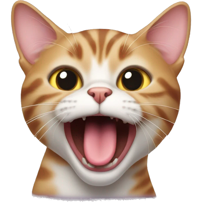 cat showing tongue emoji