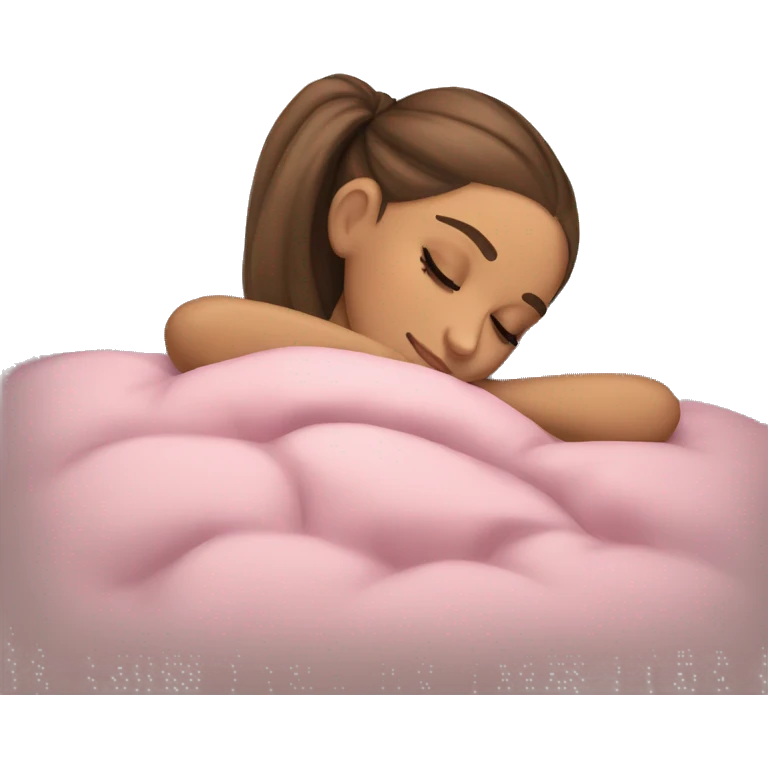 ariana grande sleeping emoji