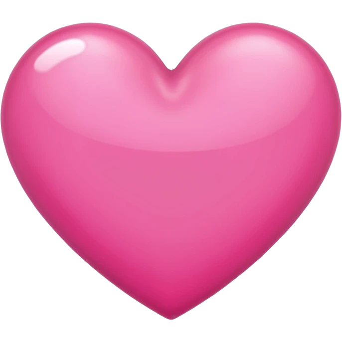 Pink heart emoji