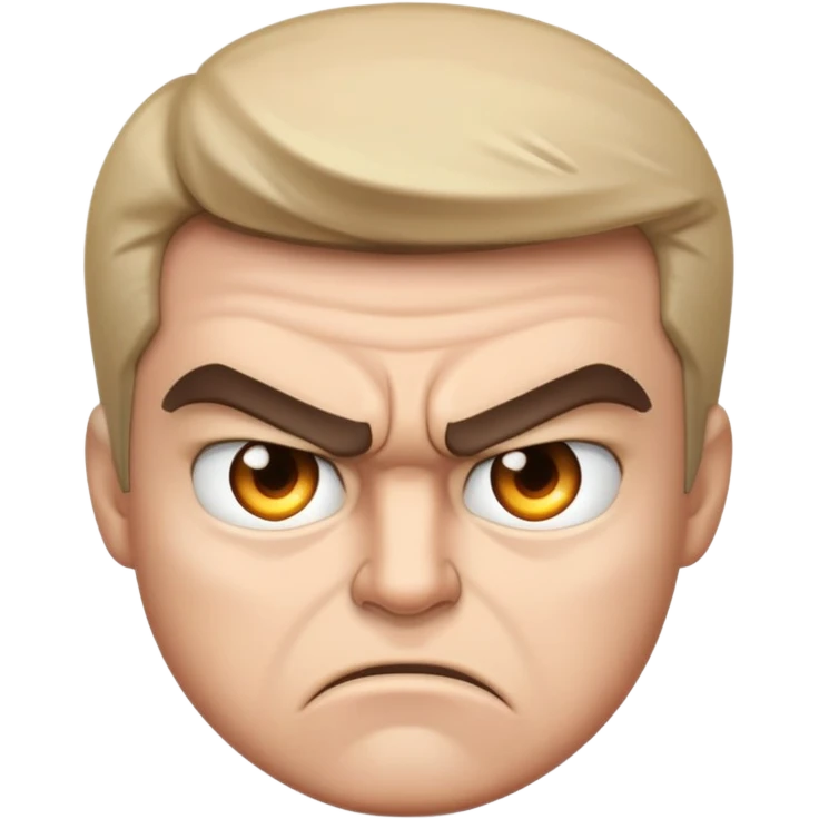 Mad idk face emoji