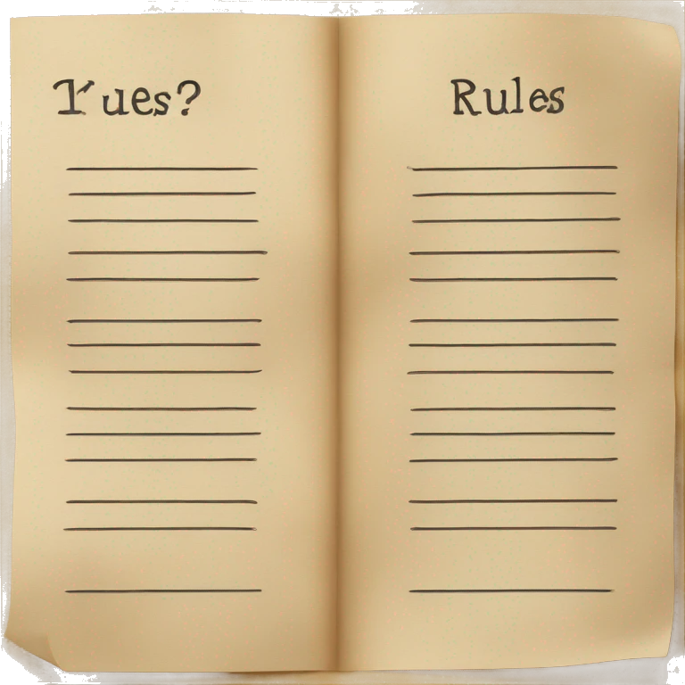 paper wth rules emoji