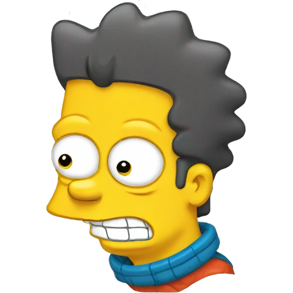 Bart simpson emoji