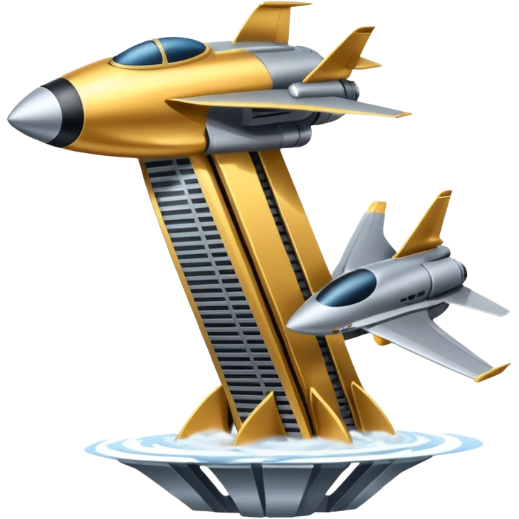 Flying Skyscraper Jet Thrusters/Propulsion Base emoji