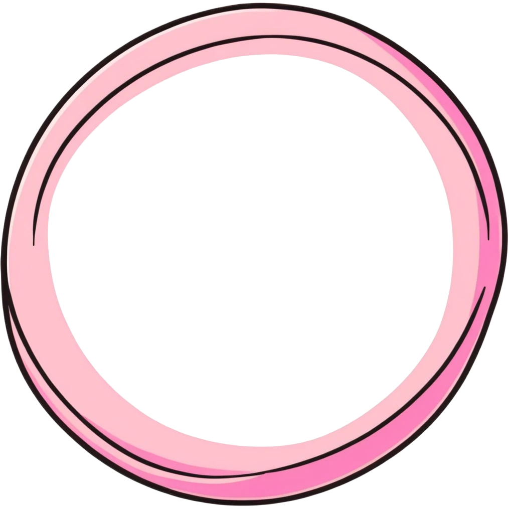 Pink emoji