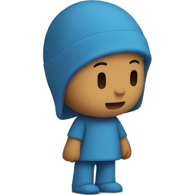 pocoyo saying "jangan ya dek ya emoji