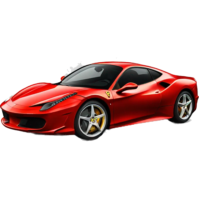  Red Ferrari emoji