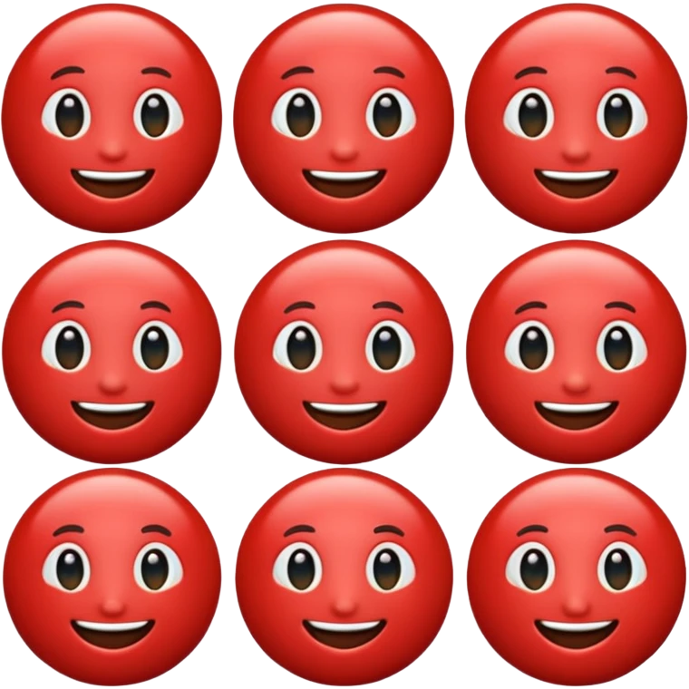 Emoji red emoji
