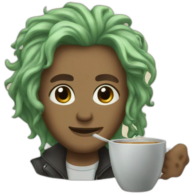 Thé rock emoji