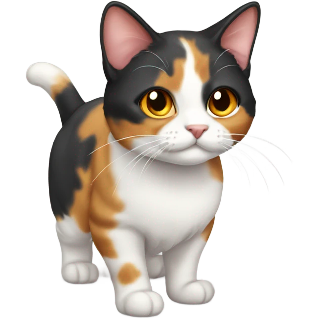 Calico cat emoji