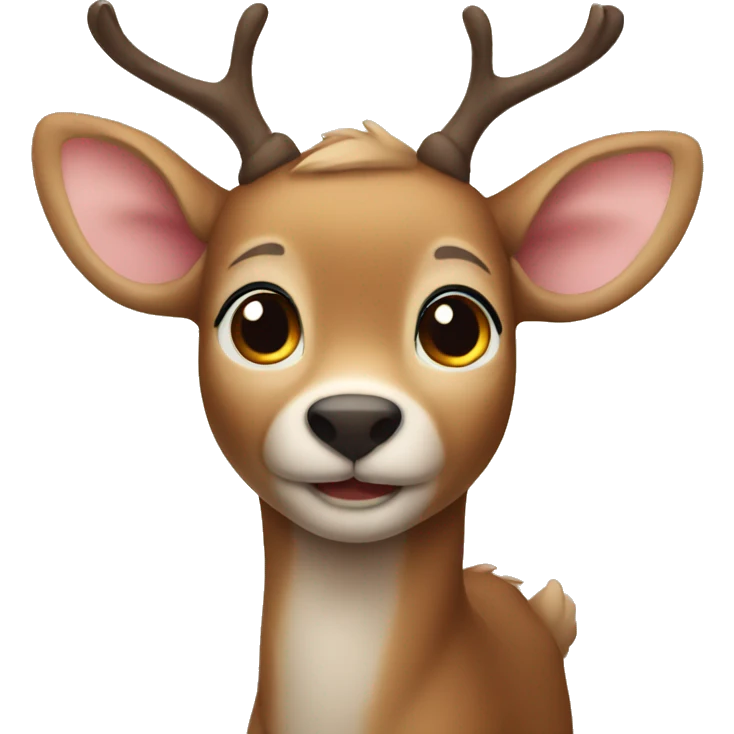 cute dear emoji