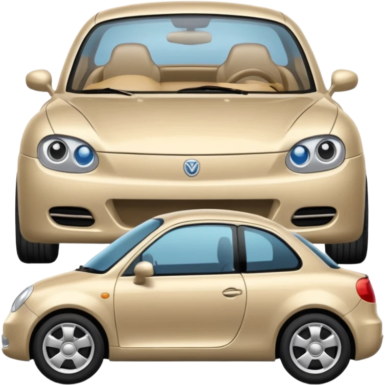 car beige emoji