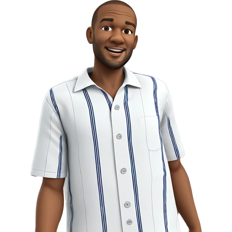 smiling boy in white shirt emoji