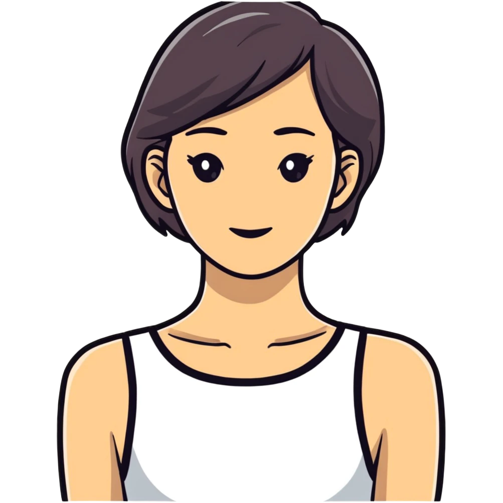 top half of a woman, upper body emoji
