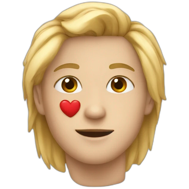 E in Heart emoji