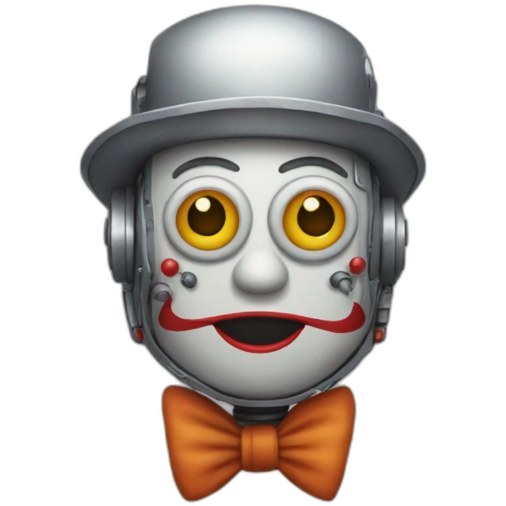 robot clown emoji