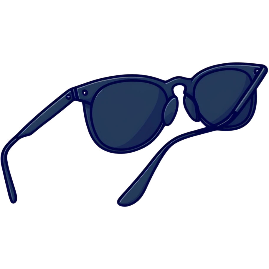 colorful summer sunglasses emoji