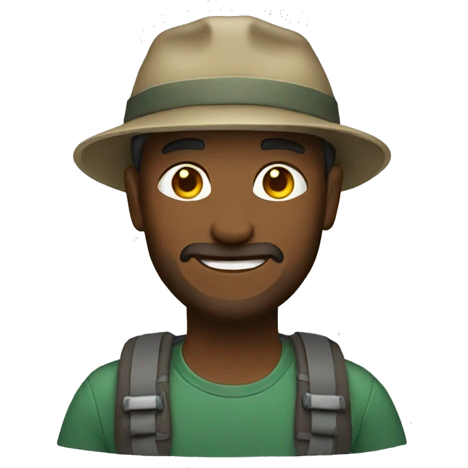 hiker emoji emoji