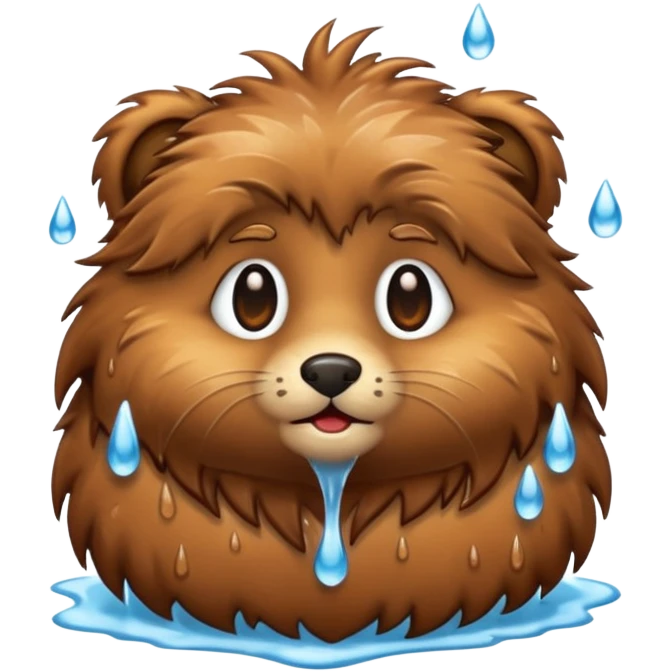 wet furry animal emoji