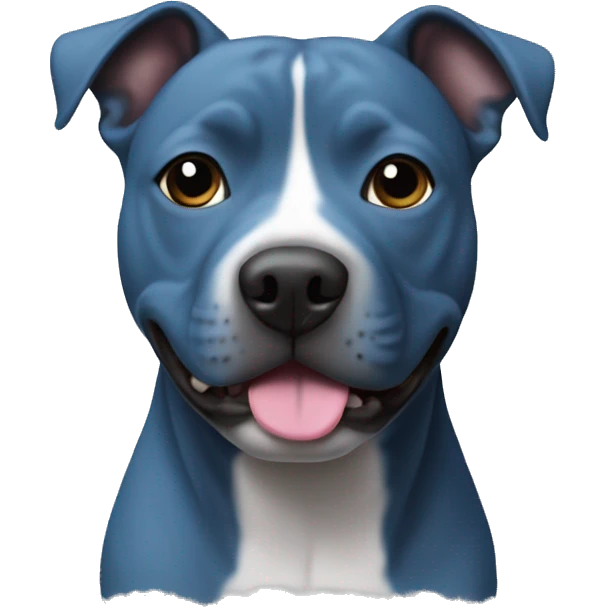 blue staffy emoji
