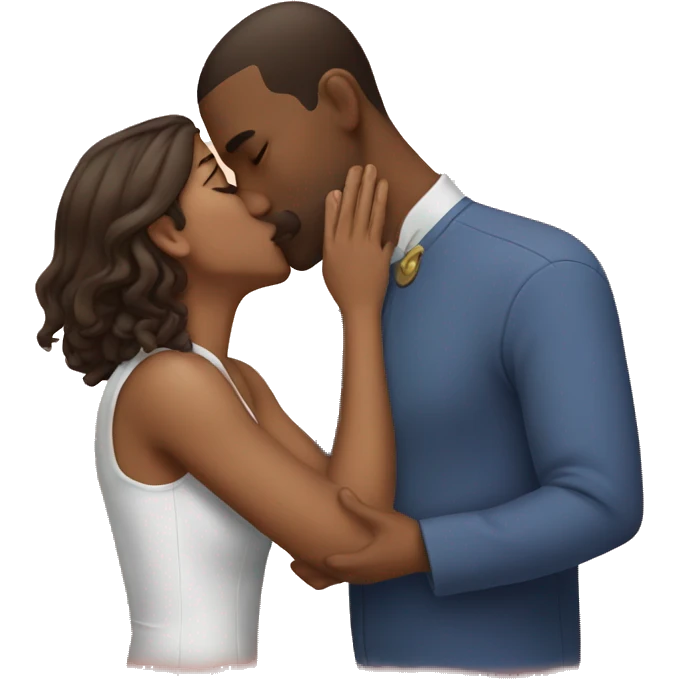 big kiss emoji