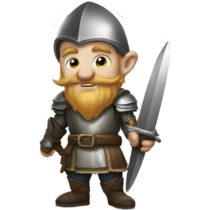 Gnome vs knight emoji