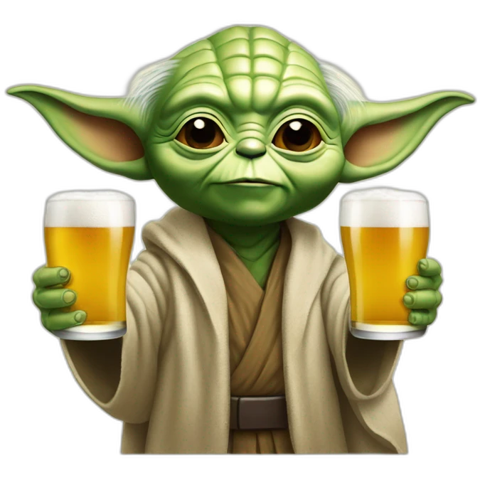 Yoda biere emoji