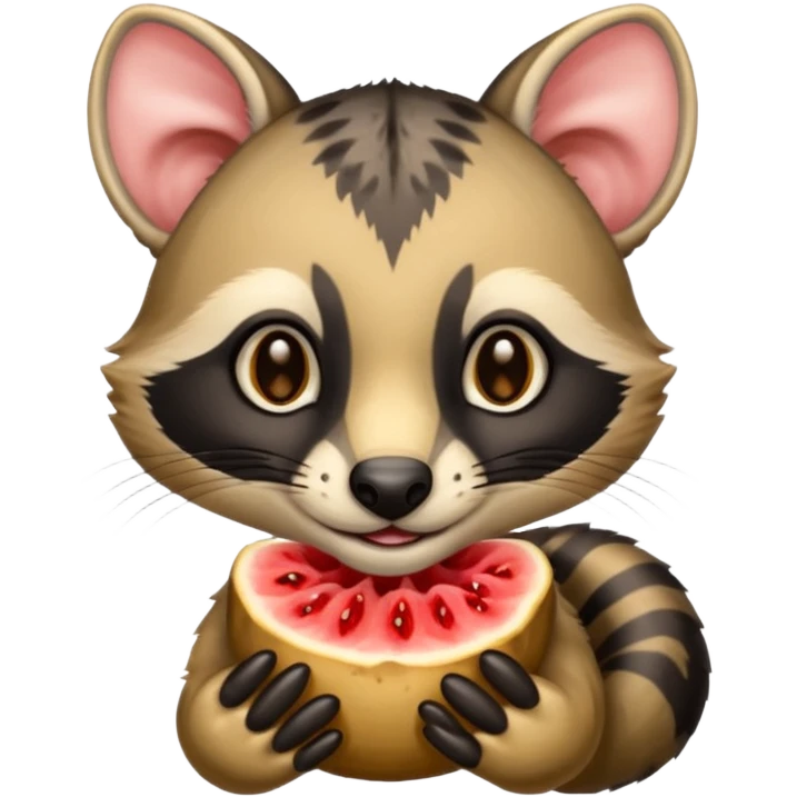civet is ready to eat emoji