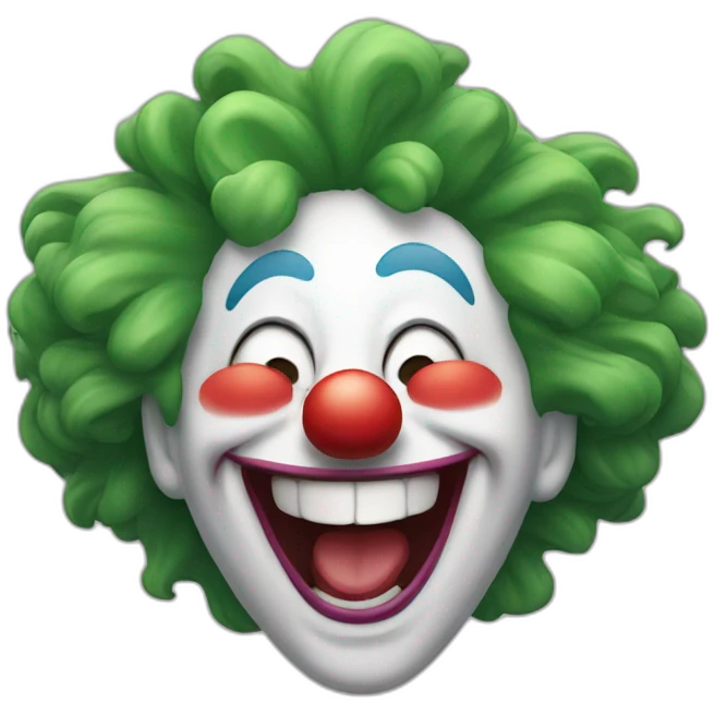 clown laughing emoji