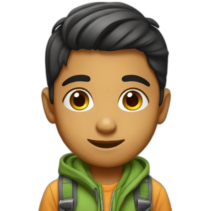 Cute punjabi kid emoji