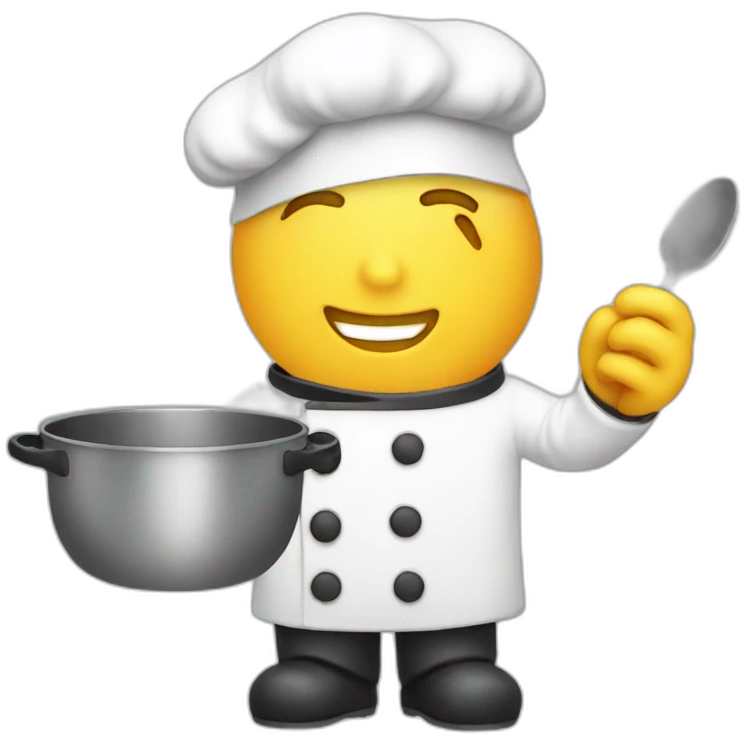 chef making omelette emoji