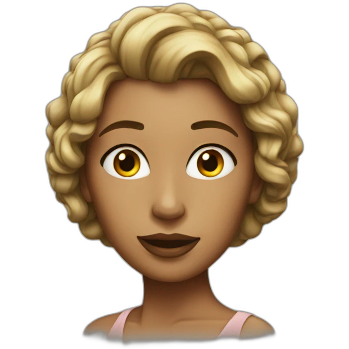 hot lady emoji