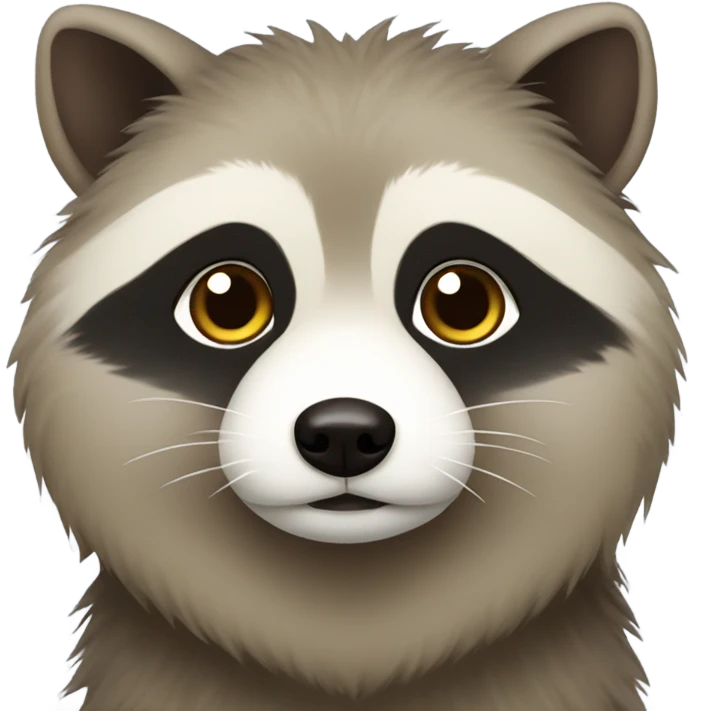 Japanese raccoon dog emoji