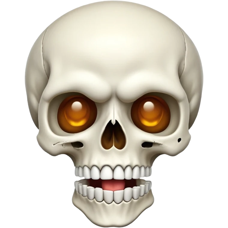 skull emoji with opened mouth just like in these phonk videos emoji