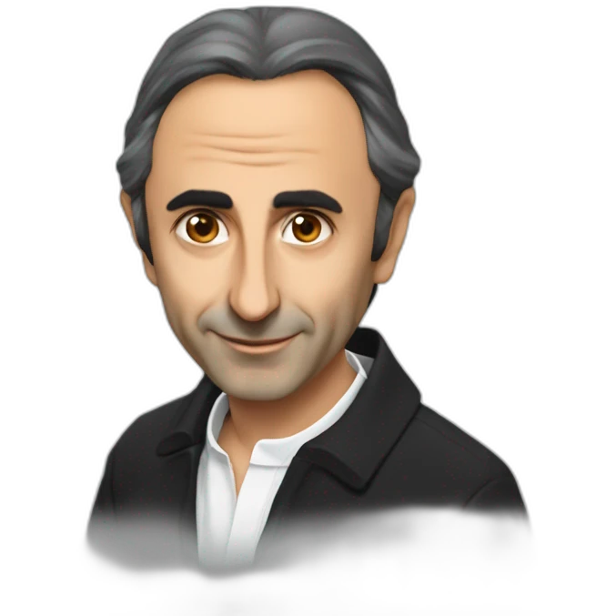 Eric Zemmour en qamis emoji
