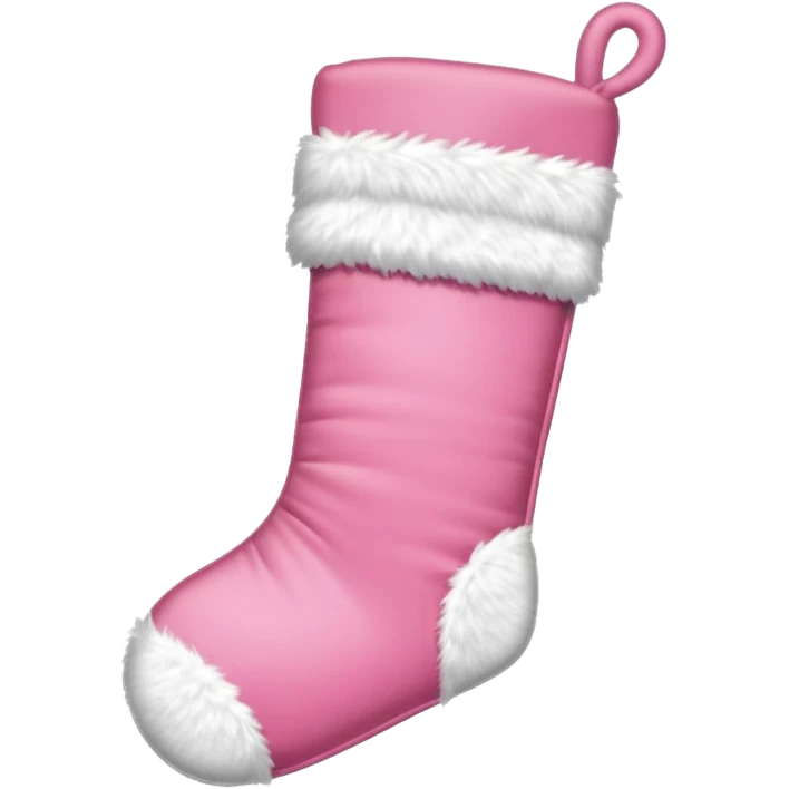 Pink Christmas emoji