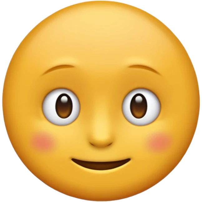 Emojis rond tout blanc qui na pas de visage emoji