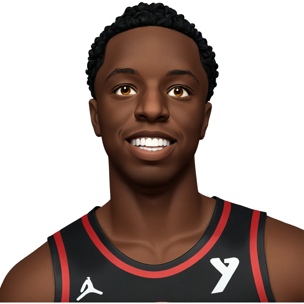 smiling dark-skinned basketball player emoji