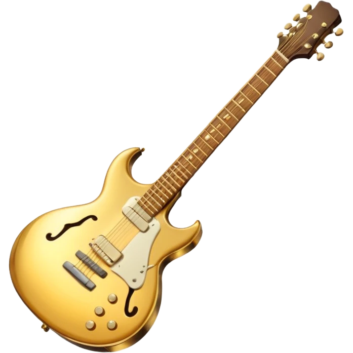cinematic-realistic-guitar,-polished-metal,-warm-golden-reflections-dancing-along-its-surface,-soft-hands-carefully-positioned-over-the-keys,-glowing-with-an-elegant-and-airy-charm. emoji