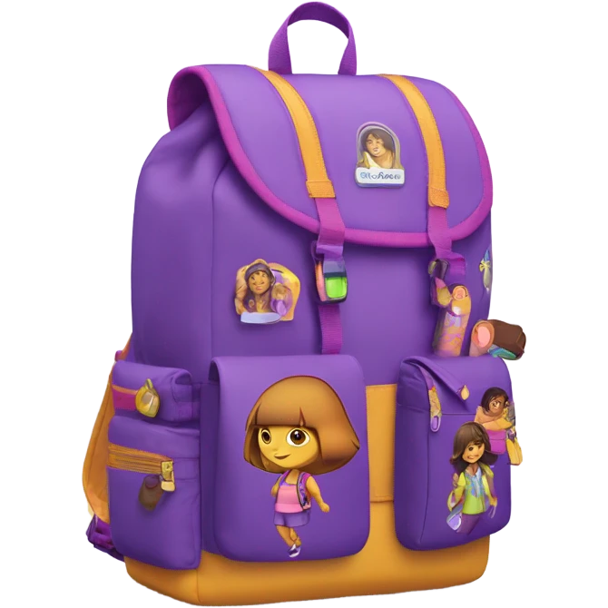 Dora’s backpack emoji