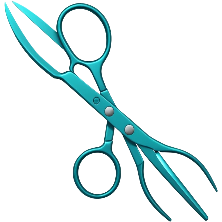 scissors teal  emoji